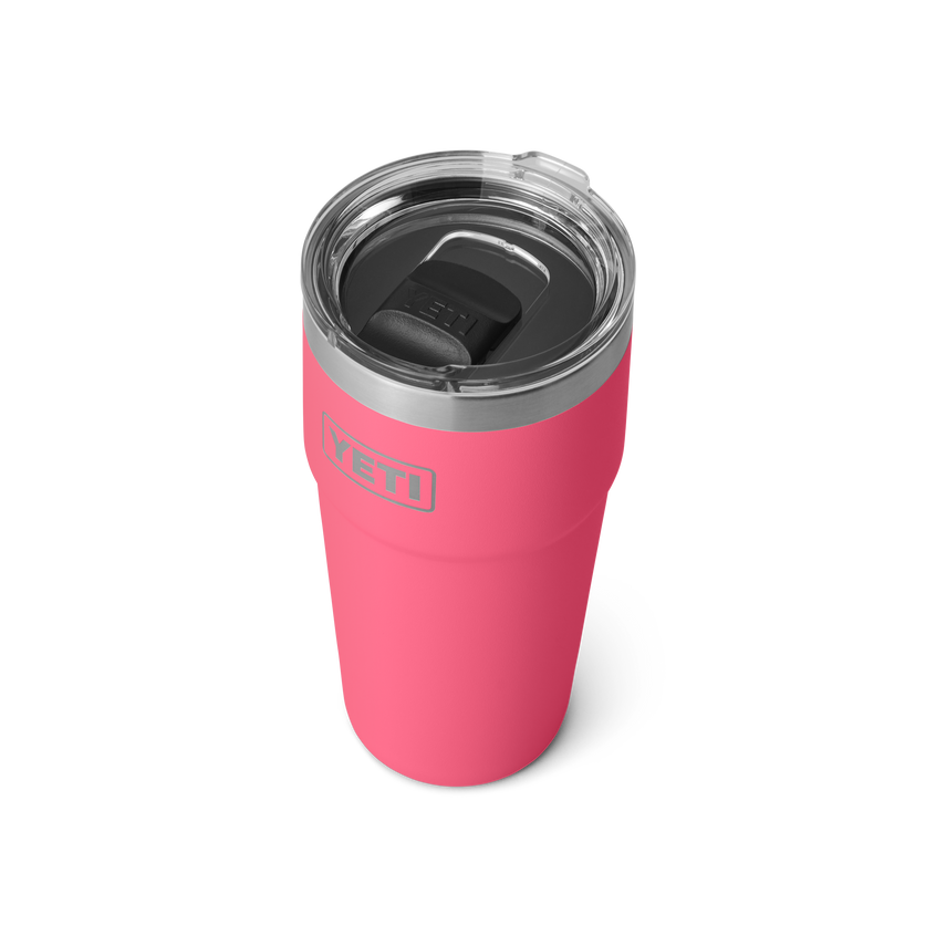 YETI Rambler® Stapelbarer Becher mit 20 oz (591 ml) Fassungsvermögen Tropical Pink
