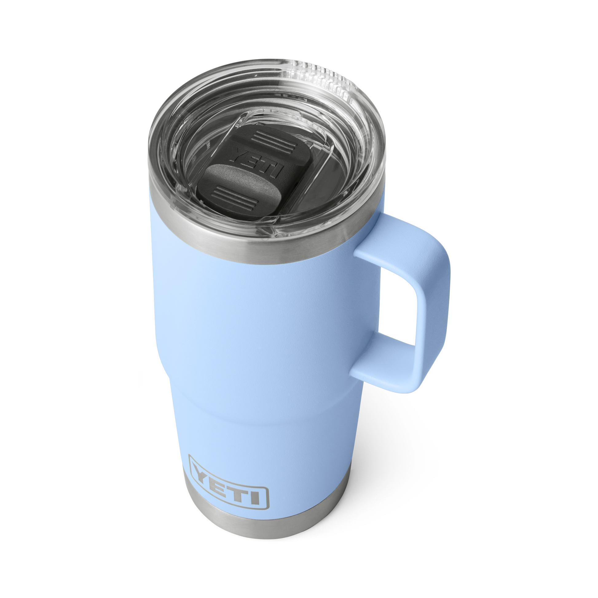YETI Rambler® 20 oz (591 ml) Travel Mug Big Sky Blue