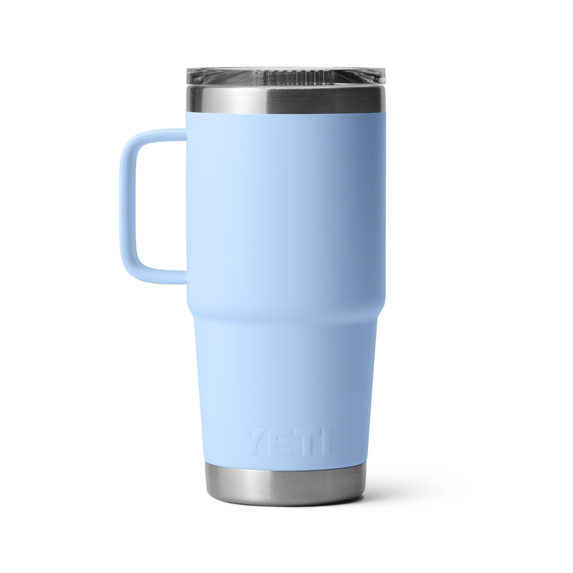 YETI Rambler® 20 oz (591 ml) Travel Mug Big Sky Blue