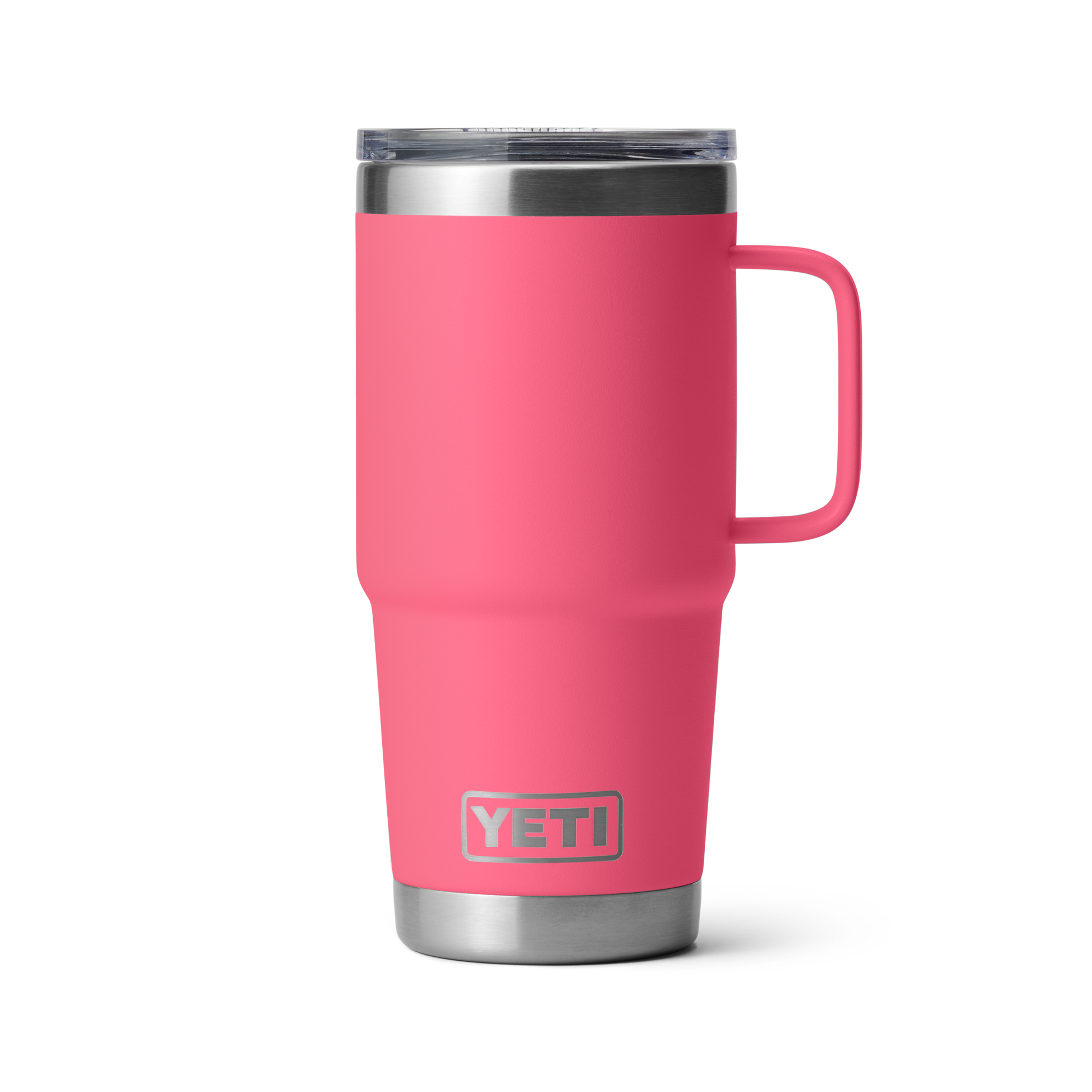 YETI Rambler® 20 oz (591 ml) Travel Mug Tropical Pink