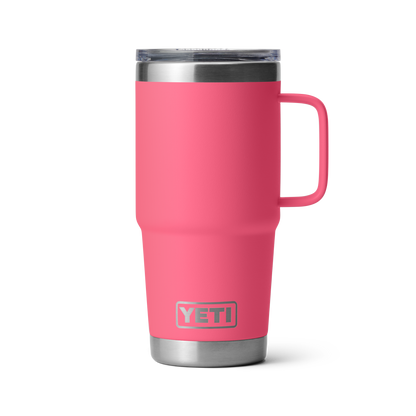 YETI Rambler® 20 oz (591 ml) Travel Mug Tropical Pink