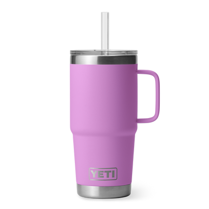 YETI Rambler® 25 oz (710 ml) Trinkbecher Mit Trinkhalm-deckel Desert Bloom