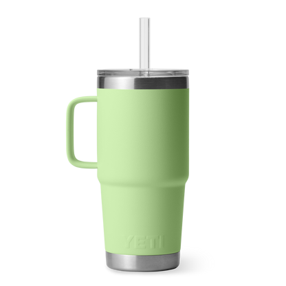 YETI Rambler® 25 oz (710 ml) Trinkbecher Mit Trinkhalm-deckel