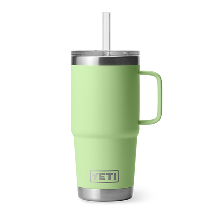 YETI Rambler® 25 oz (710 ml) Trinkbecher Mit Trinkhalm-deckel