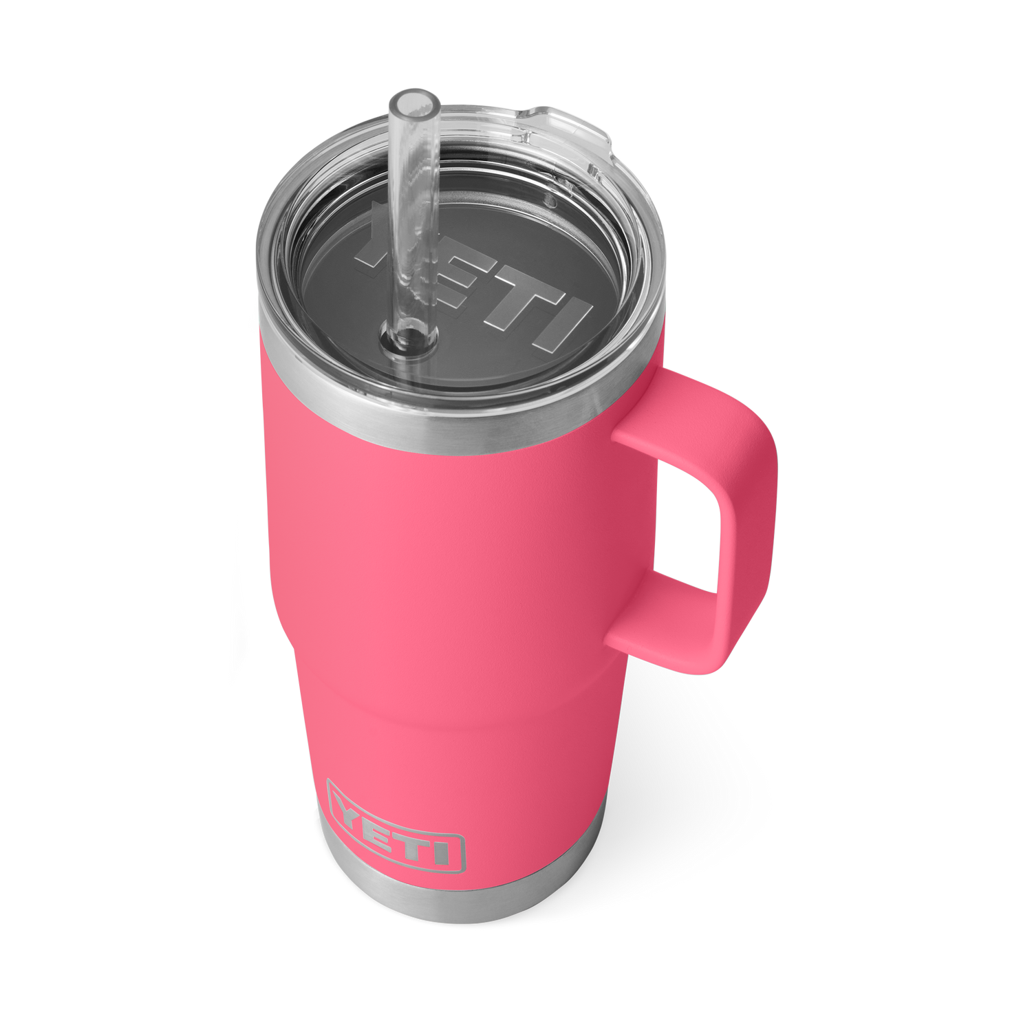 YETI Rambler® 25 oz (710 ml) Trinkbecher Mit Trinkhalm-deckel Tropical Pink