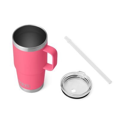 YETI Rambler® 25 oz (710 ml) Straw Mug Tropical Pink