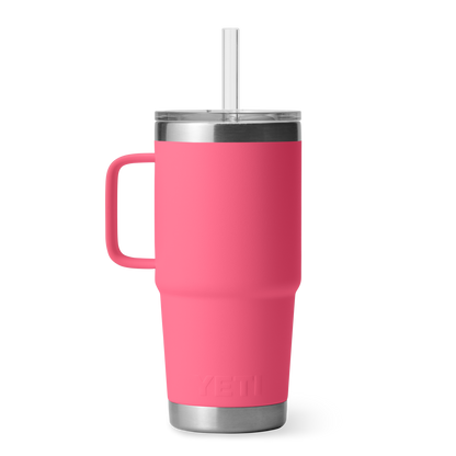 YETI Rambler® 25 oz (710 ml) Straw Mug Tropical Pink