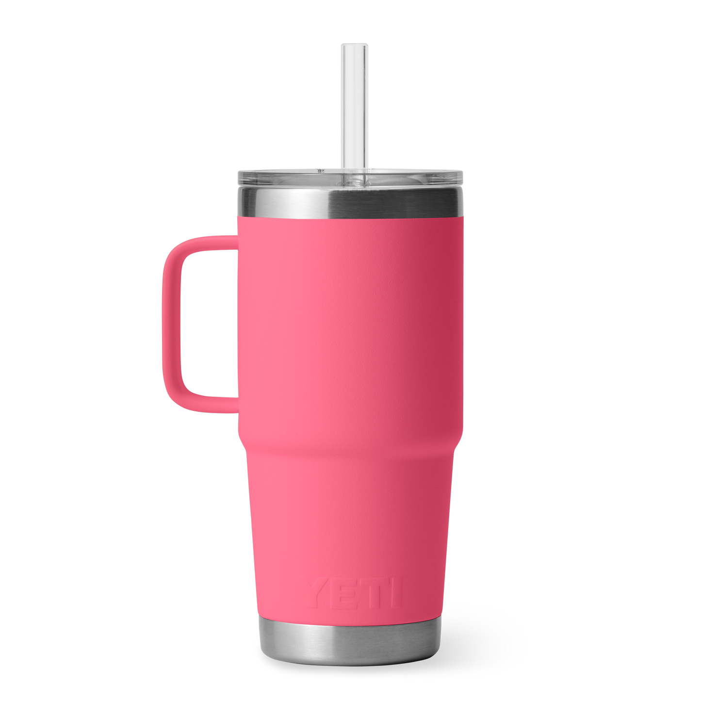 YETI Rambler® 25 oz (710 ml) Trinkbecher Mit Trinkhalm-deckel Tropical Pink