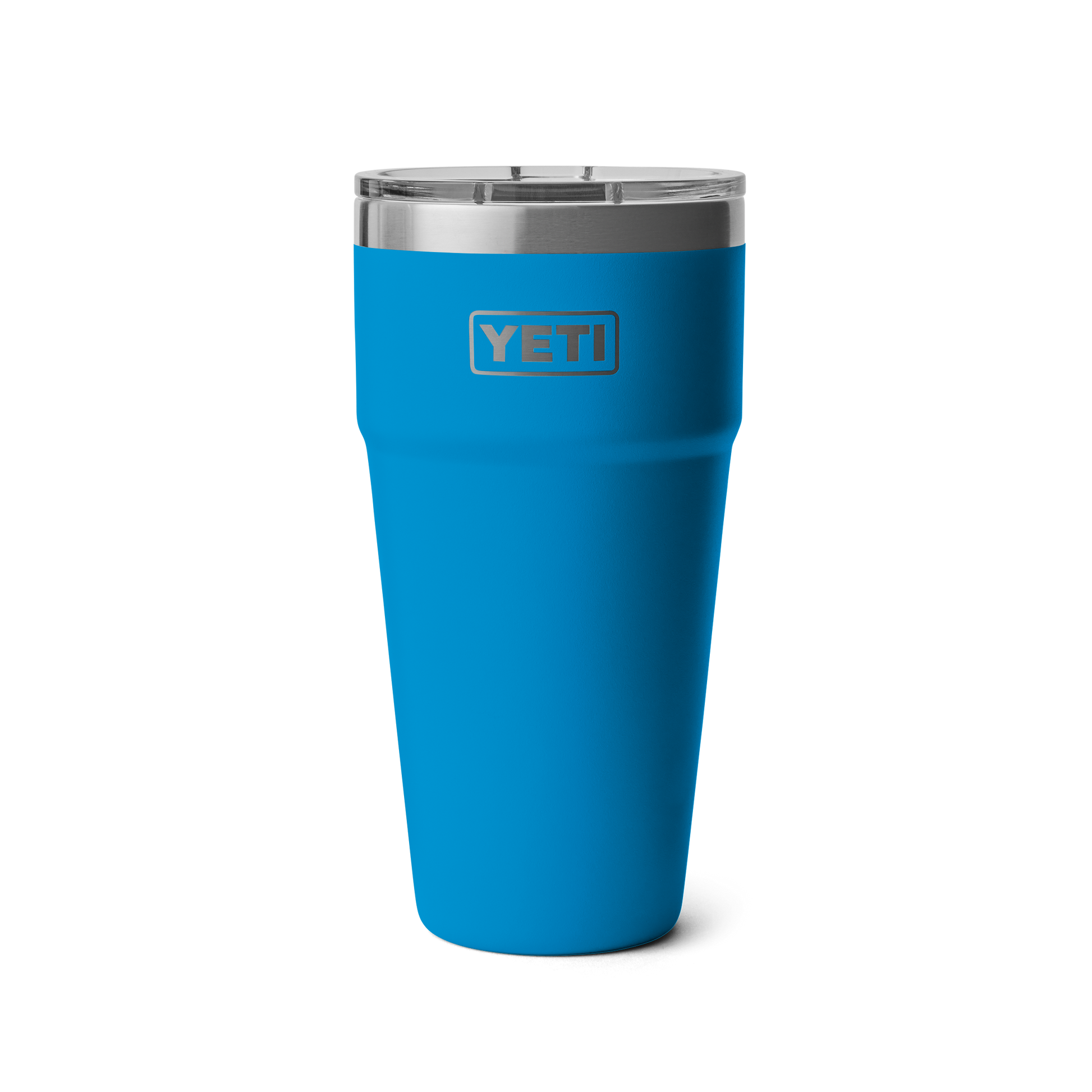 YETI Rambler® Stapelbarer Becher mit 30 oz (887 ml) Fassungsvermögen Big Wave Blue