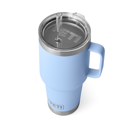 YETI Rambler® 35 oz (994 ml) Straw Mug Big Sky Blue
