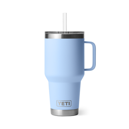 YETI Rambler® 35 oz (994 ml) Straw Mug Big Sky Blue