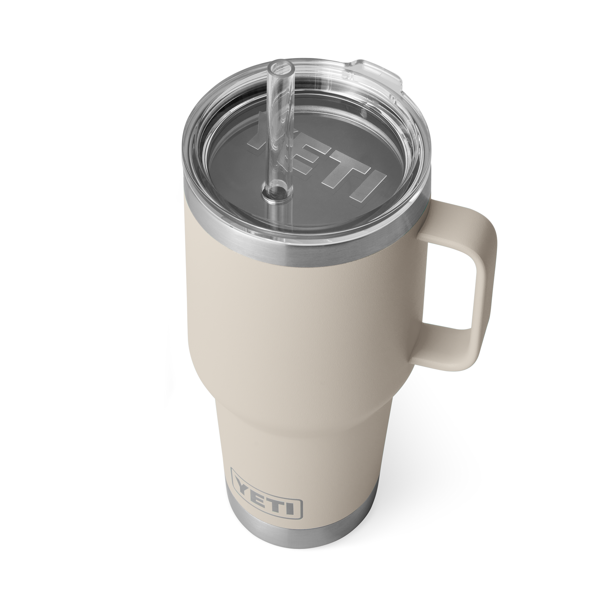 YETI Rambler® 35 oz (994 ml) Trinkbecher Mit Trinkhalm-deckel Cape Taupe
