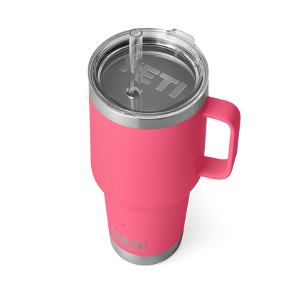 YETI Rambler® 35 oz (994 ml) Trinkbecher Mit Trinkhalm-deckel Tropical Pink