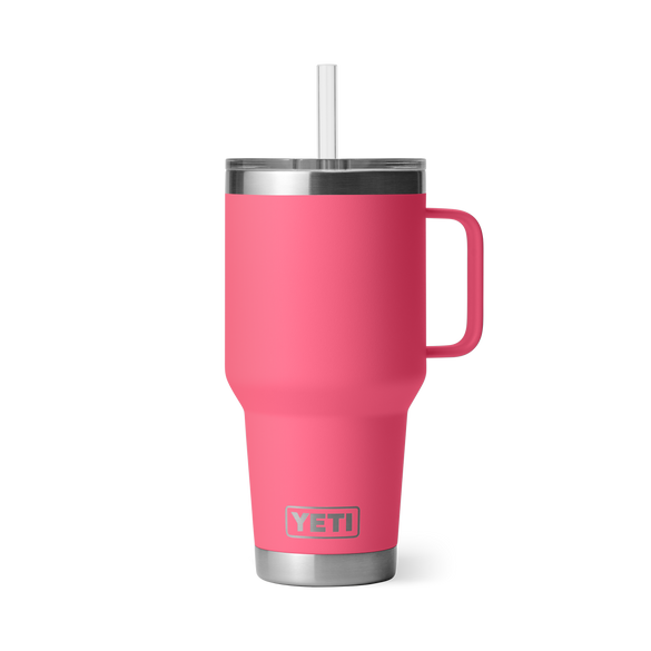YETI Rambler® 35 oz (994 ml) Trinkbecher Mit Trinkhalm-deckel Tropical Pink