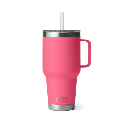 YETI Rambler® 35 oz (994 ml) Straw Mug Tropical Pink