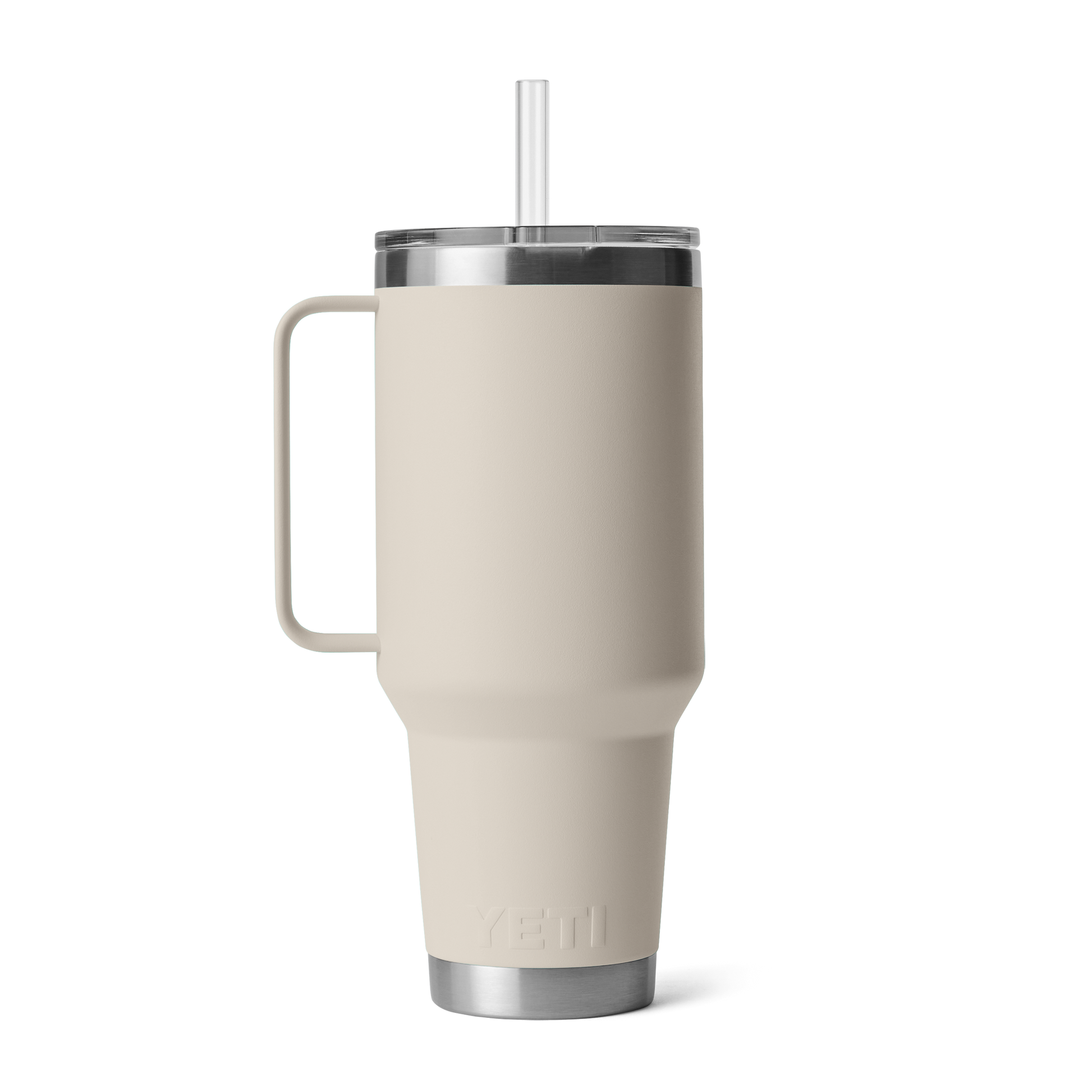 YETI Rambler® 42 oz (1242 ml) Trinkbecher Mit Trinkhalm-deckel Cape Taupe