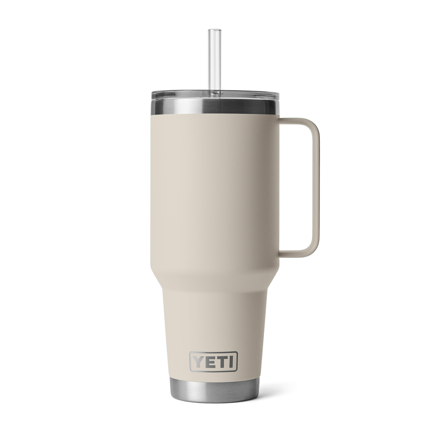 YETI Rambler® 42 oz (1242 ml) Trinkbecher Mit Trinkhalm-deckel Cape Taupe