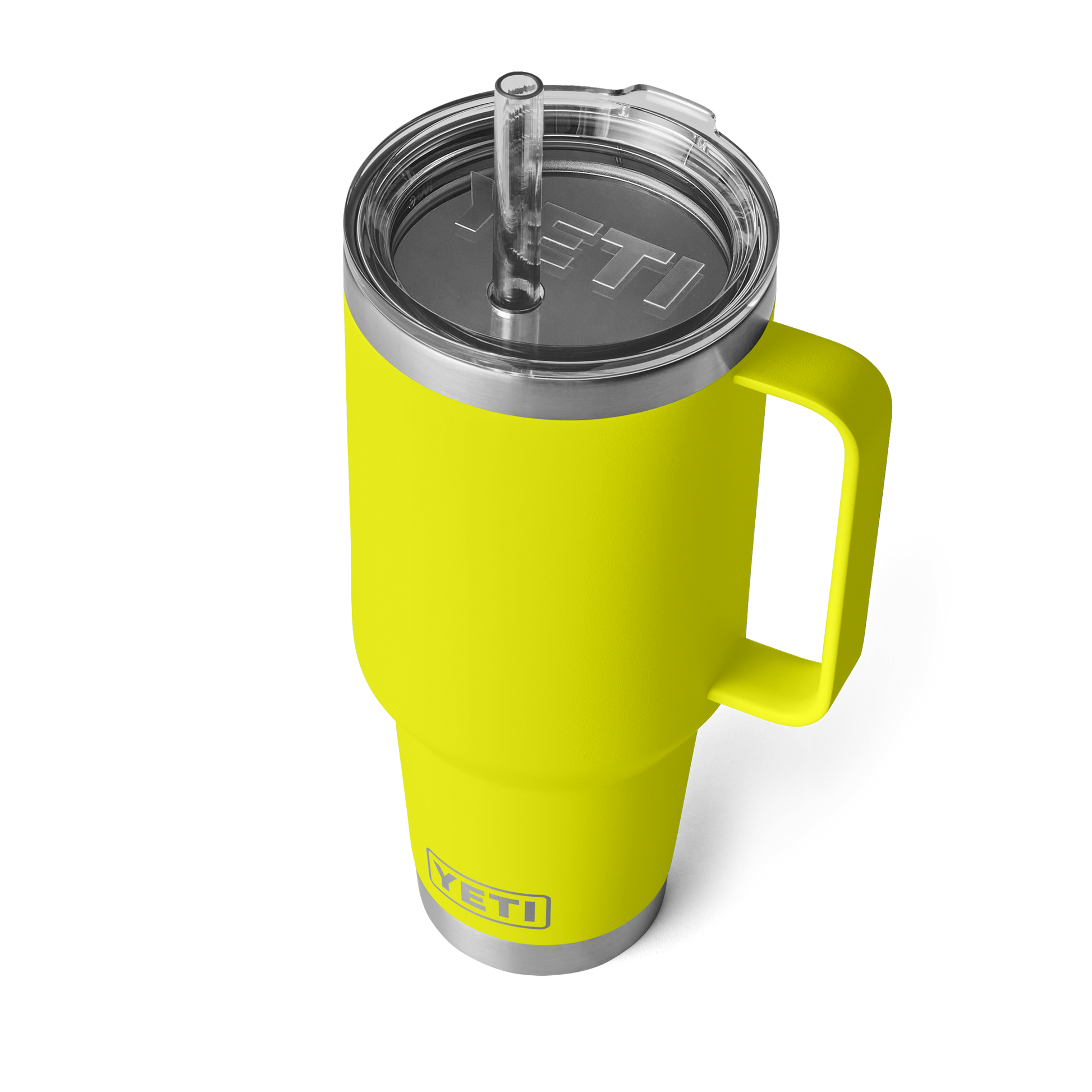 YETI Rambler® 42 oz (1242 ml) Trinkbecher Mit Trinkhalm-deckel Firefly Yellow