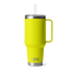 YETI Rambler® 42 oz (1242 ml) Trinkbecher Mit Trinkhalm-deckel Firefly Yellow