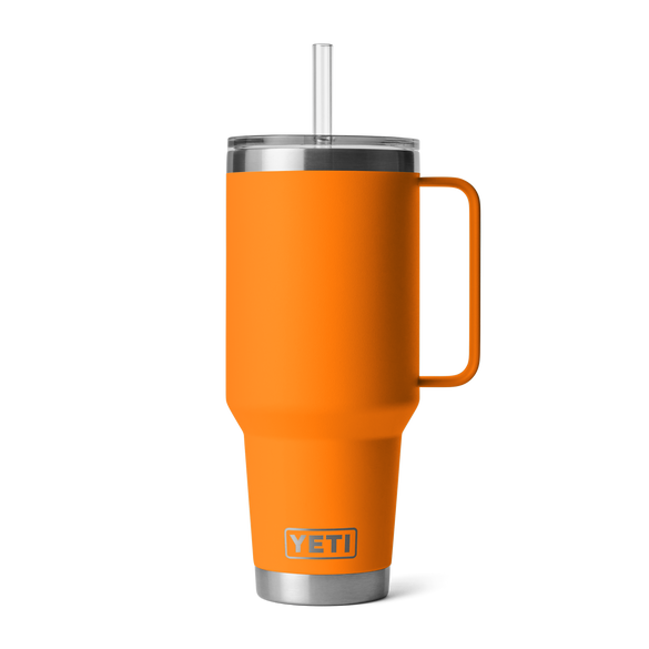 YETI Rambler® 42 oz (1242 ml) Trinkbecher Mit Trinkhalm-deckel King Crab