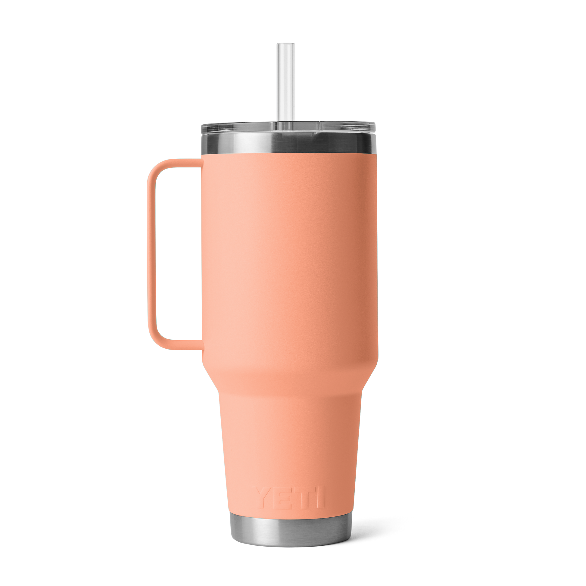 YETI Rambler® 42 oz (1242 ml) Trinkbecher Mit Trinkhalm-deckel Lowcountry Peach
