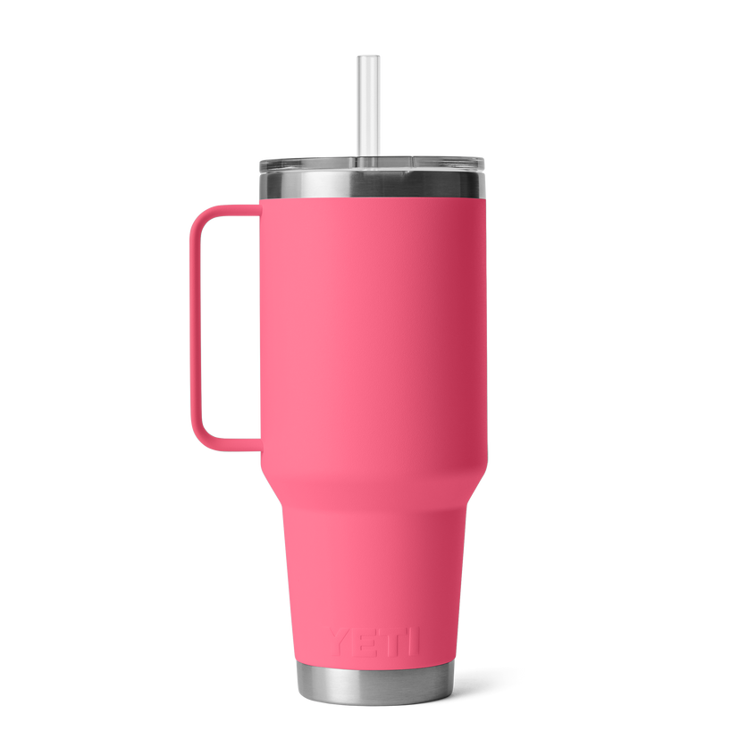 YETI Rambler® 42 oz (1242 ml) Trinkbecher Mit Trinkhalm-deckel Tropical Pink