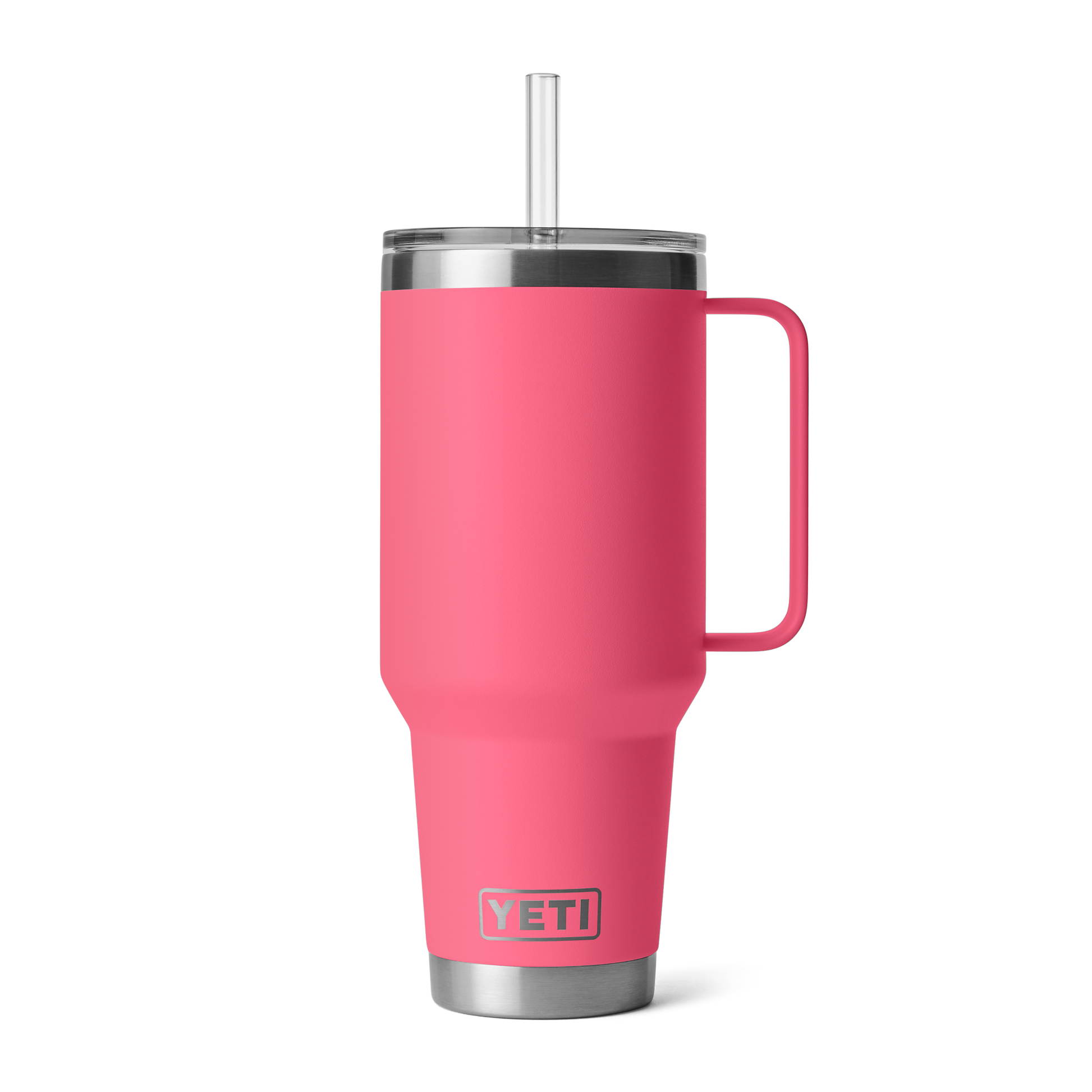 YETI Rambler® 42 oz (1242 ml) Trinkbecher Mit Trinkhalm-deckel Tropical Pink