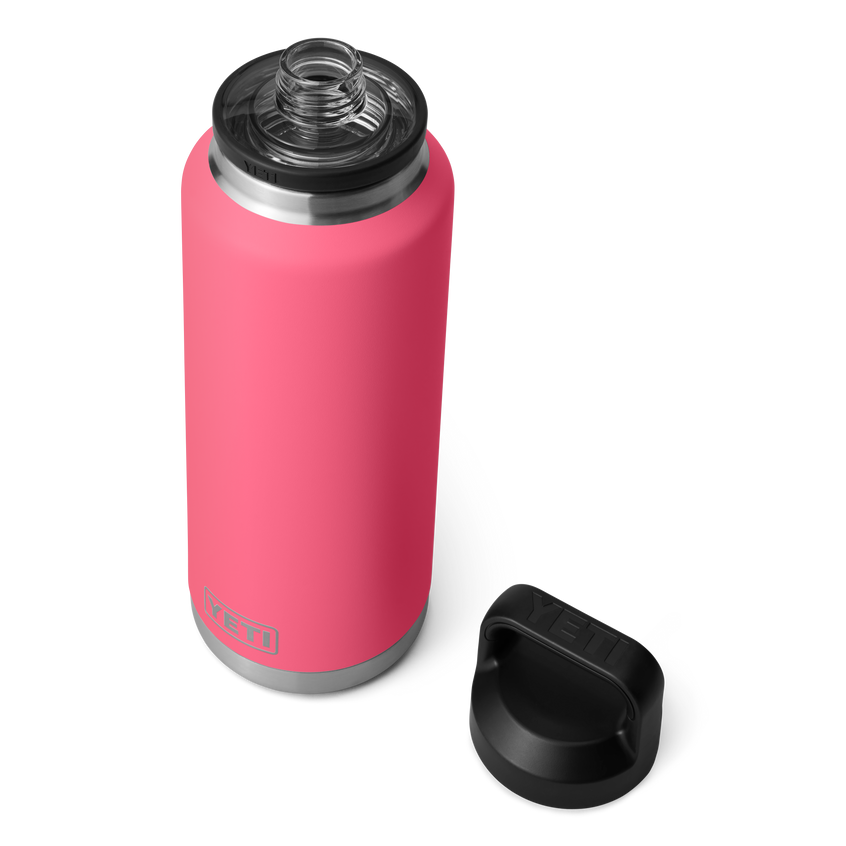 YETI Rambler® 46 oz Flasche (1,4 l) mit Chug-Verschluss Tropical Pink