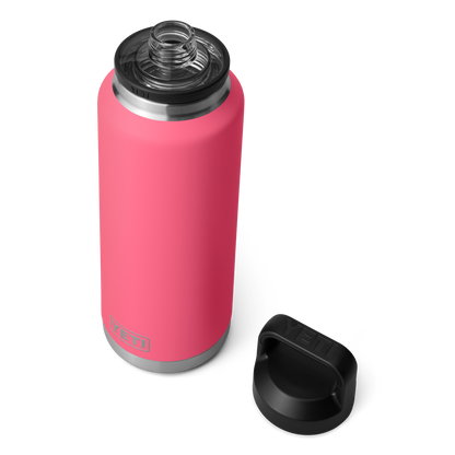 YETI Rambler® 46 oz Flasche (1,4 l) mit Chug-Verschluss Tropical Pink