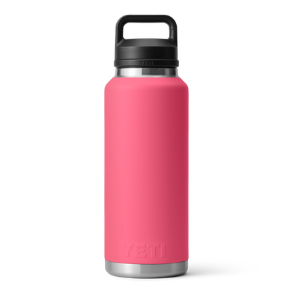 YETI Rambler® 46 oz Flasche (1,4 l) mit Chug-Verschluss Tropical Pink