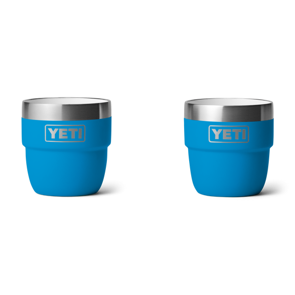 YETI Rambler® 4 oz (118-ml) Stapelbare Tasse Big Wave Blue