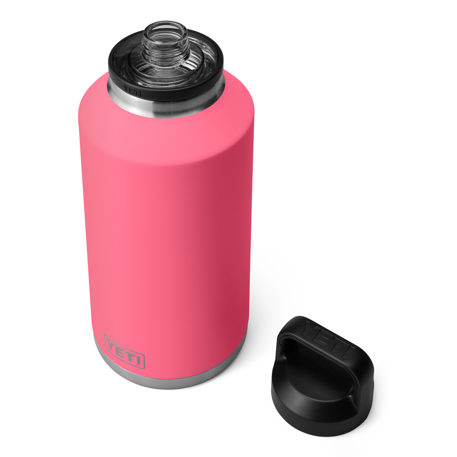 YETI Rambler® 64 oz Flasche (1,9 l) mit Chug-Verschluss Tropical Pink