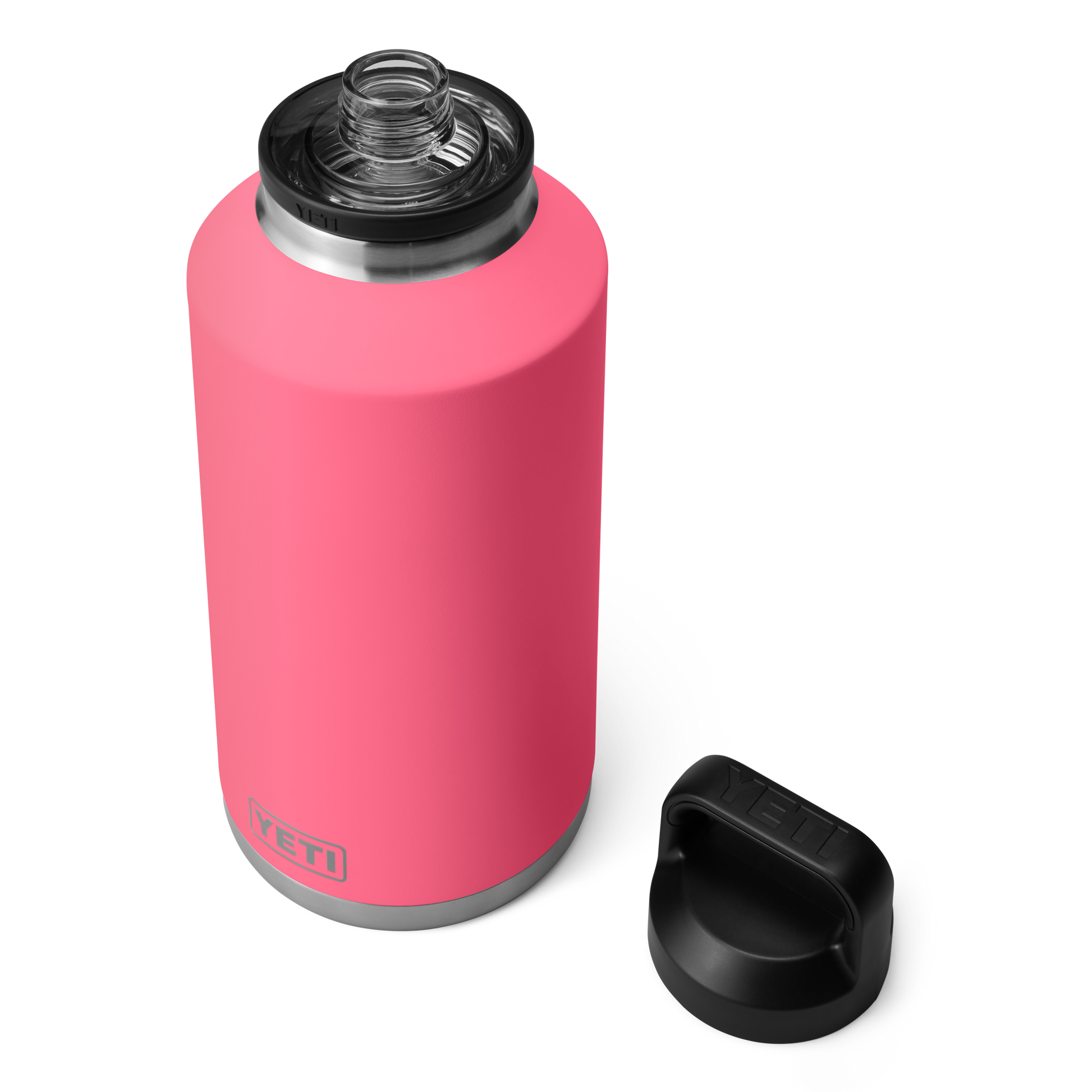 YETI Rambler® 64 oz Flasche (1,9 l) mit Chug-Verschluss Tropical Pink