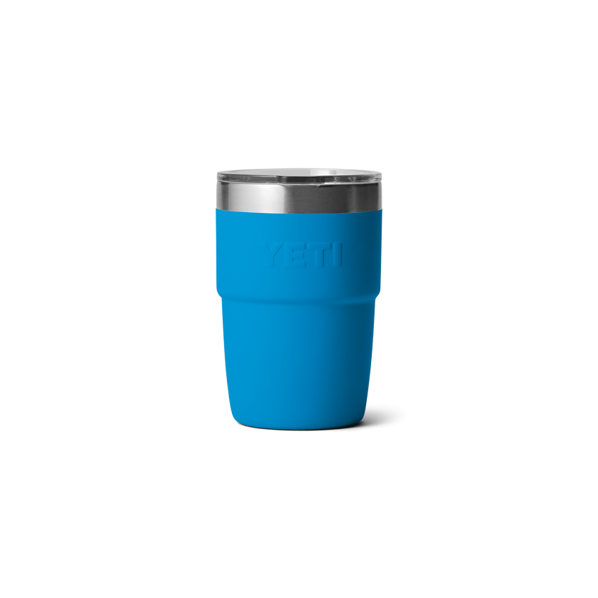 YETI Rambler® 8 oz (237 ml) Tasse Big Wave Blue