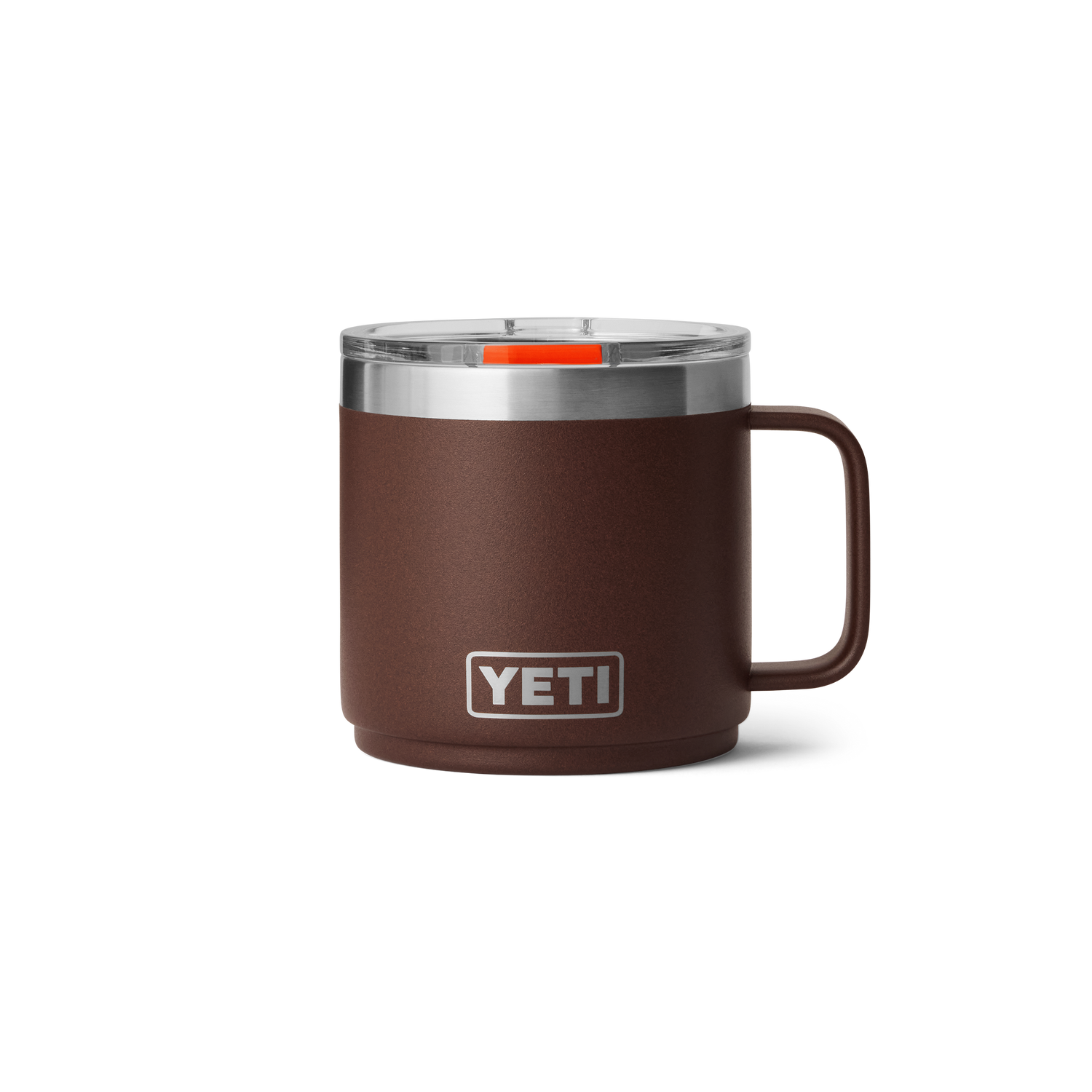 YETI Rambler® 14 oz (414 ml) Stapelbares Tasse Wetlands Brown