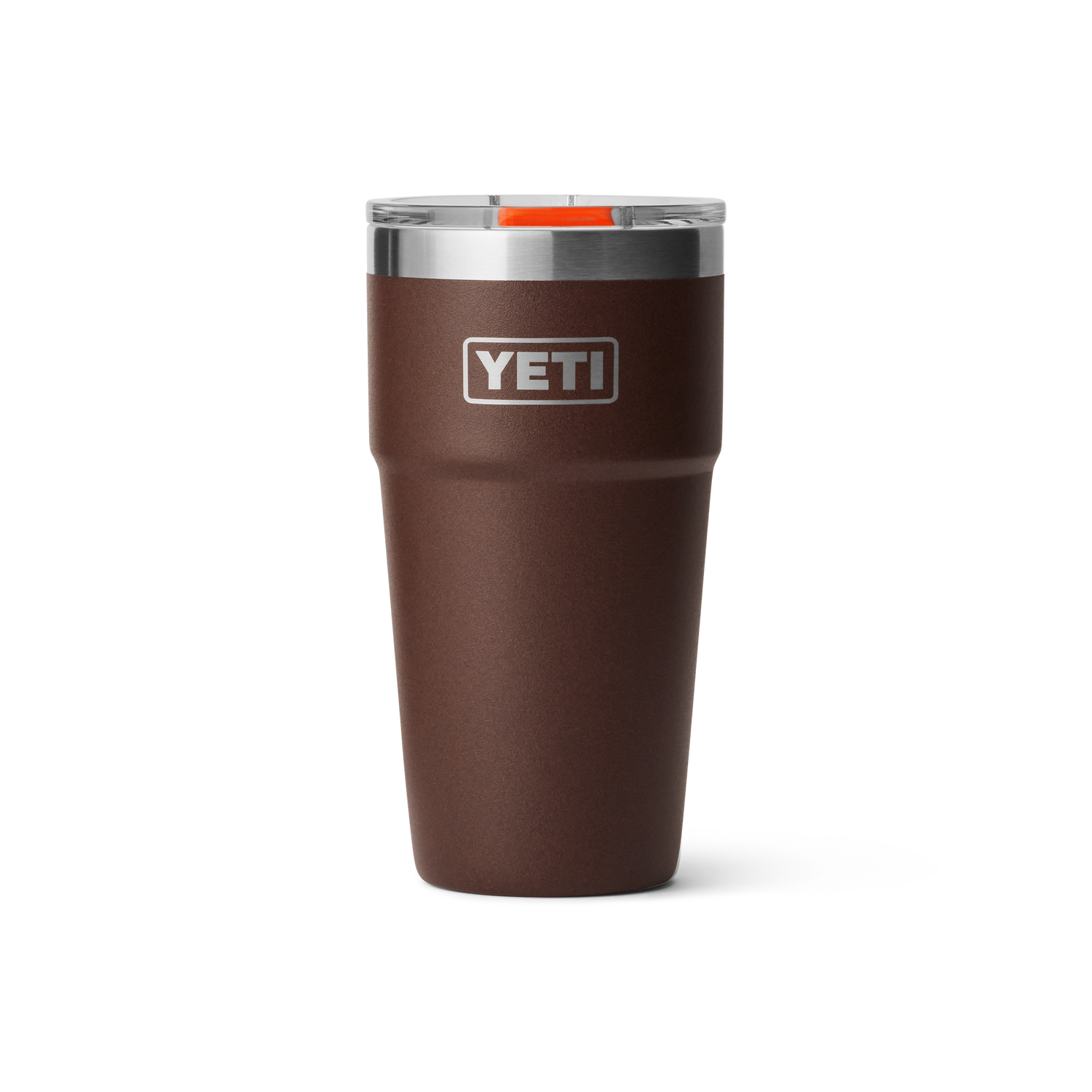 YETI Rambler® Stapelbarer Becher mit 20 oz (591 ml) Fassungsvermögen Wetlands Brown