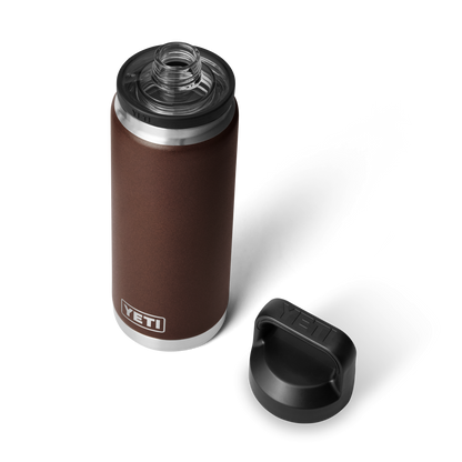 YETI Rambler® 26 oz Flasche mit Chug-Verschluss (760 ml) Wetlands Brown