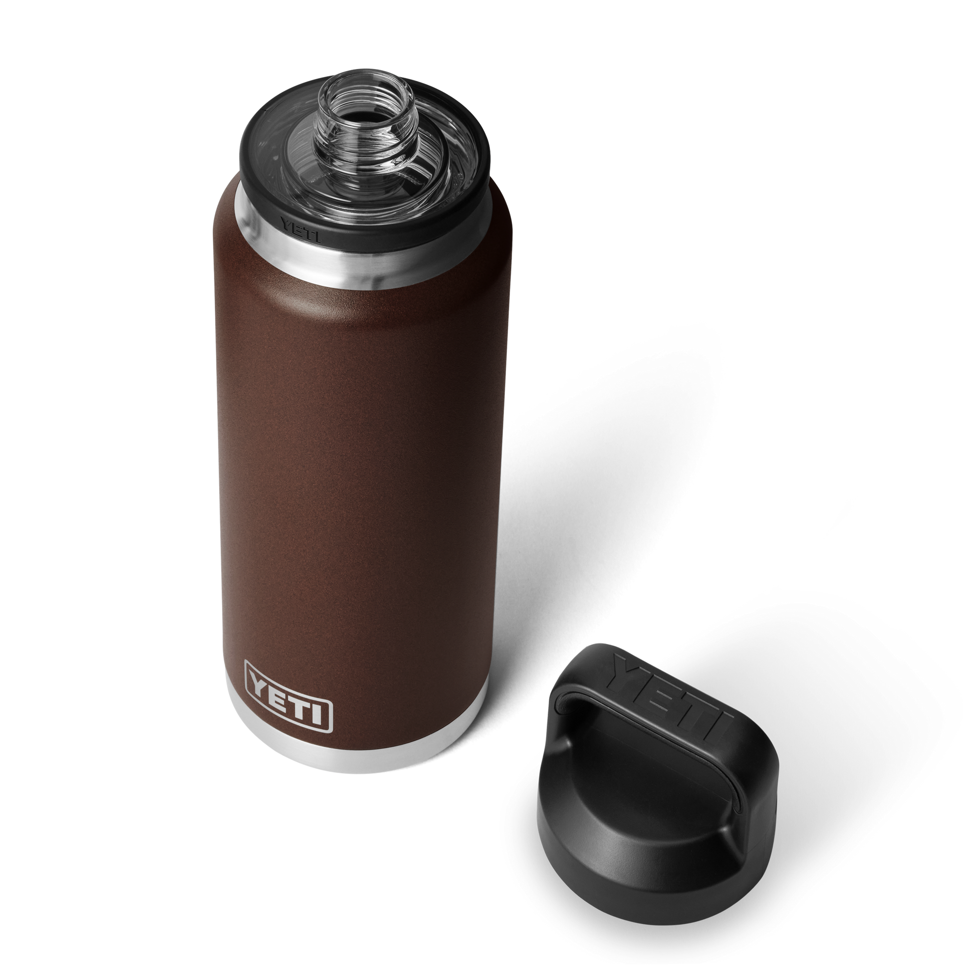 YETI Rambler® 36 oz Flasche mit Chug-Verschluss (1065 ml) Wetlands Brown