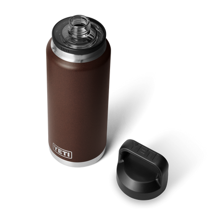 YETI Rambler® 36 oz Flasche mit Chug-Verschluss (1065 ml) Wetlands Brown