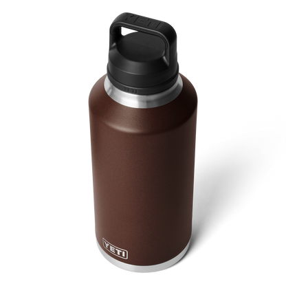 YETI Rambler® 64 oz Flasche (1,9 l) mit Chug-Verschluss Wetlands Brown