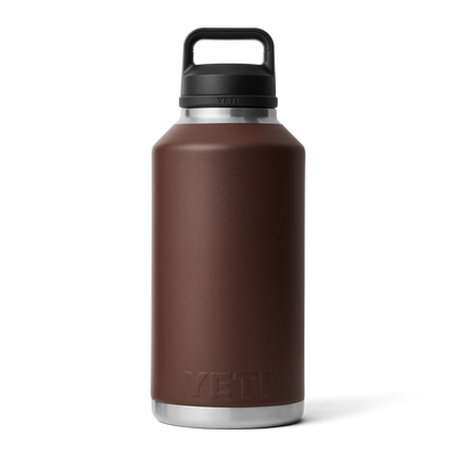 YETI Rambler® 64 oz Flasche (1,9 l) mit Chug-Verschluss Wetlands Brown