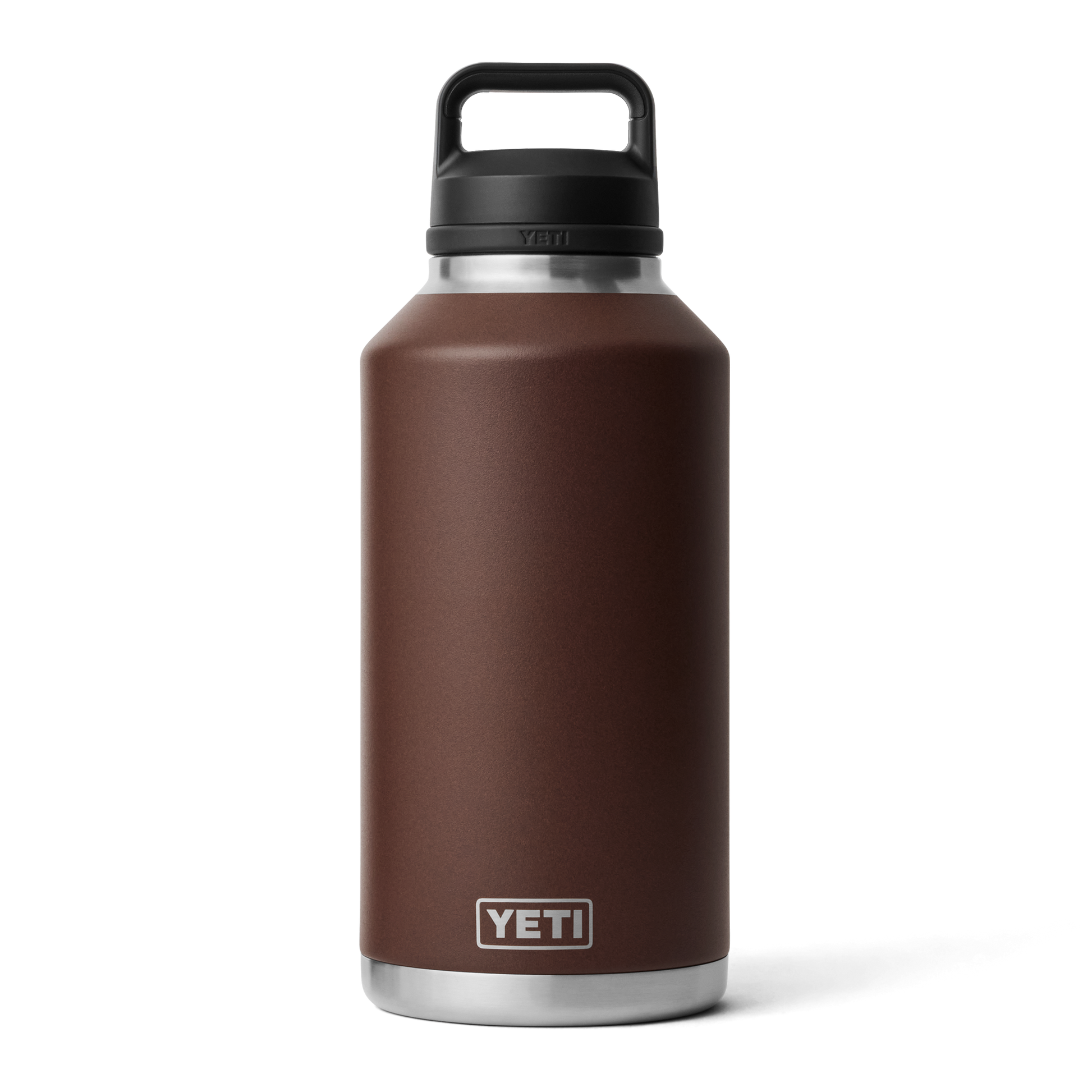 YETI Rambler® 64 oz Flasche (1,9 l) mit Chug-Verschluss Wetlands Brown