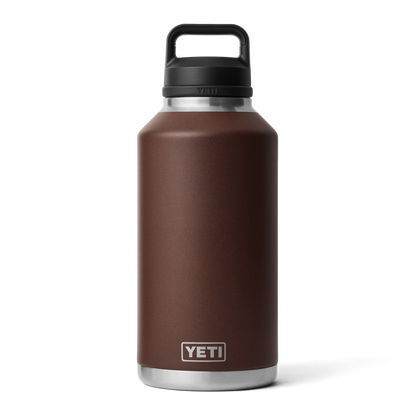 YETI Rambler® 64 oz Flasche (1,9 l) mit Chug-Verschluss Wetlands Brown