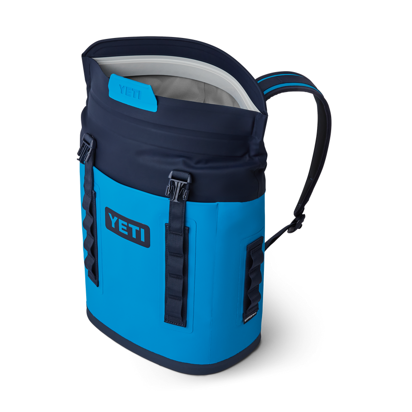 YETI Hopper® M12 Kühltaschen Rucksack Big Wave Blue