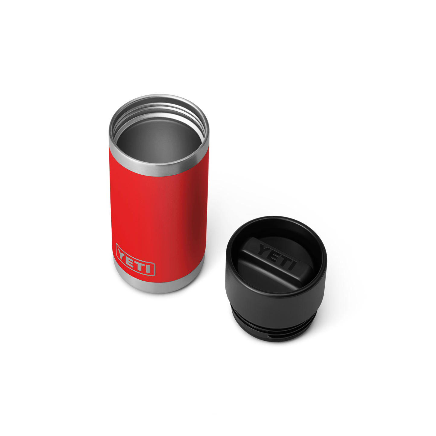 YETI Rambler® 12 oz Flasche mit HotShot-Deckel (354 ml) Rescue Red