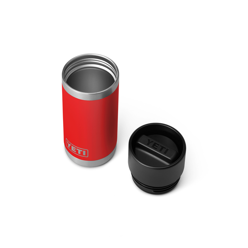 YETI Rambler® 12 oz Flasche mit HotShot-Deckel (354 ml) Rescue Red
