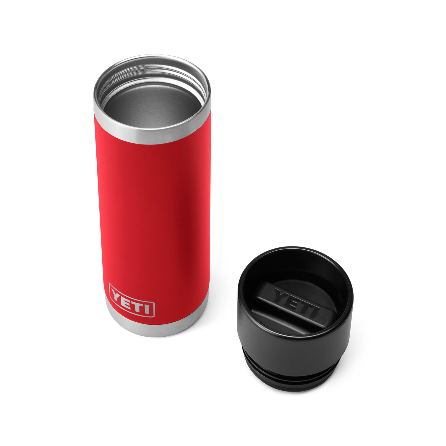 YETI Rambler® 18 oz Flasche mit HotShot-Verschluss (532 ml) Rescue Red