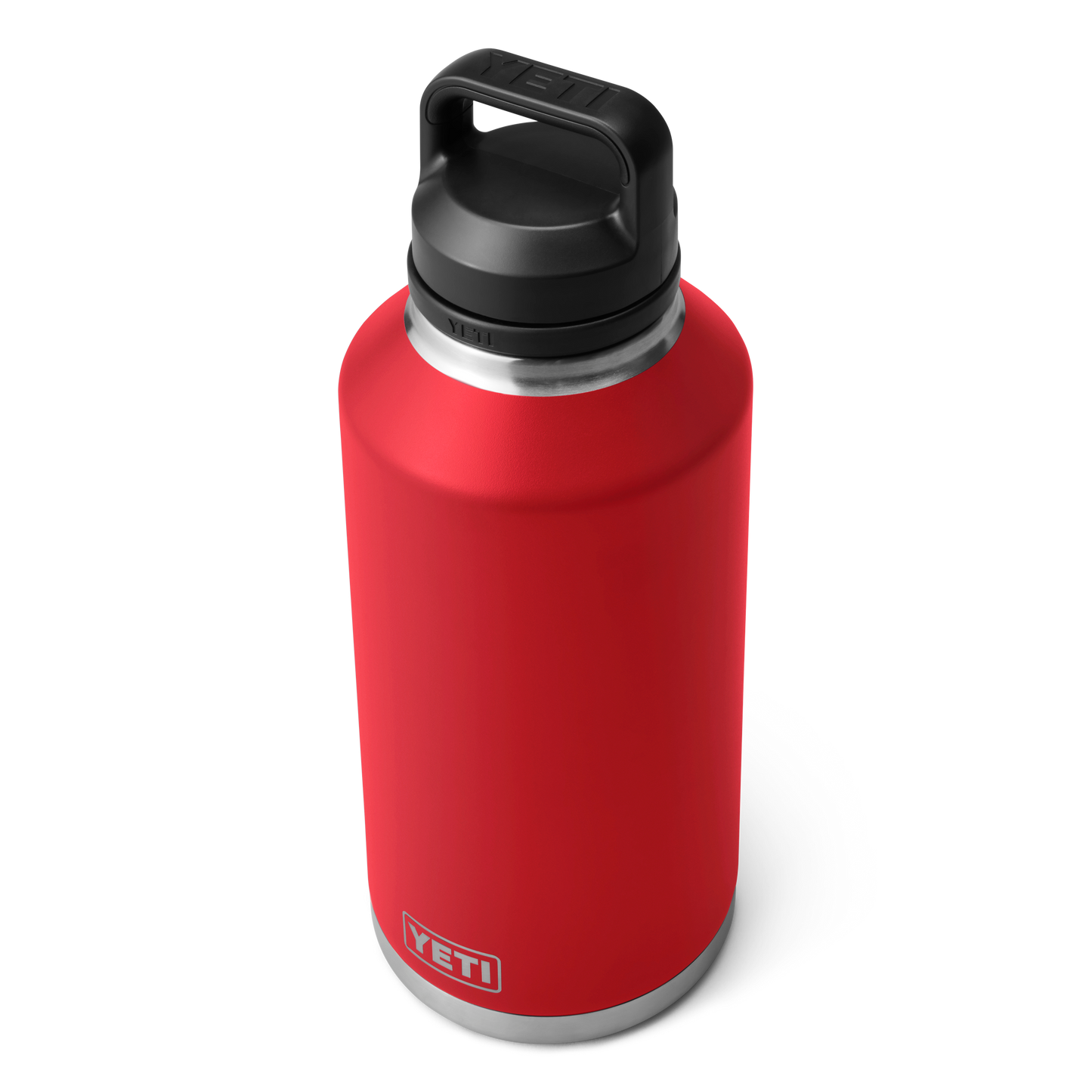 YETI Rambler® 64 oz Flasche (1,9 l) mit Chug-Verschluss Rescue Red
