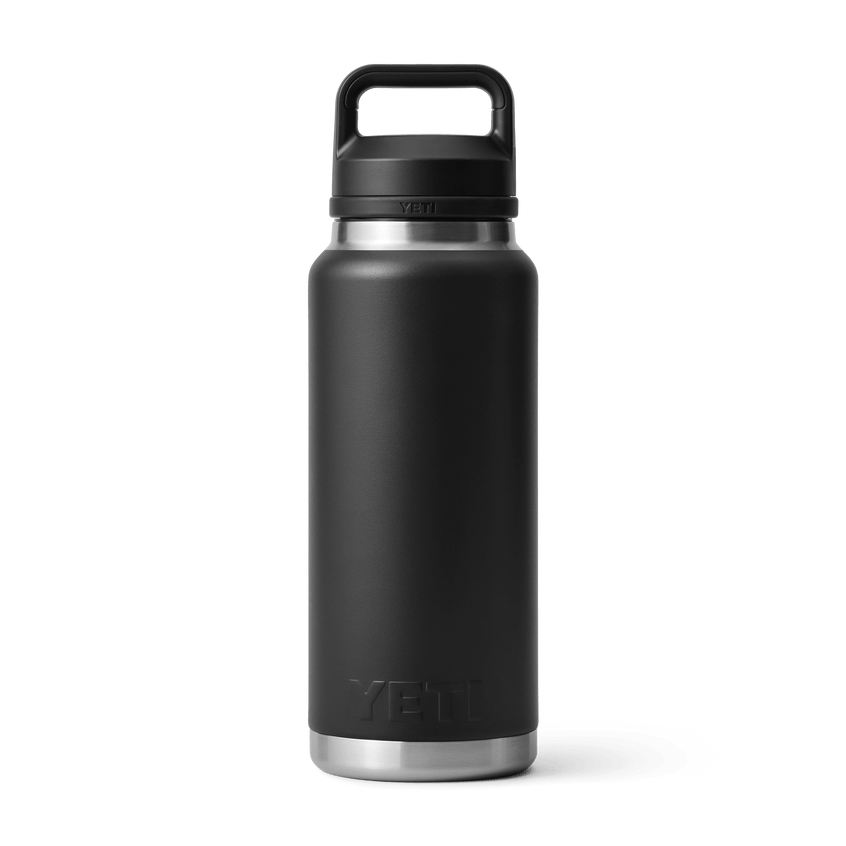 YETI Rambler® 26 oz Flasche mit Chug-Verschluss (760 ml) Schwarz