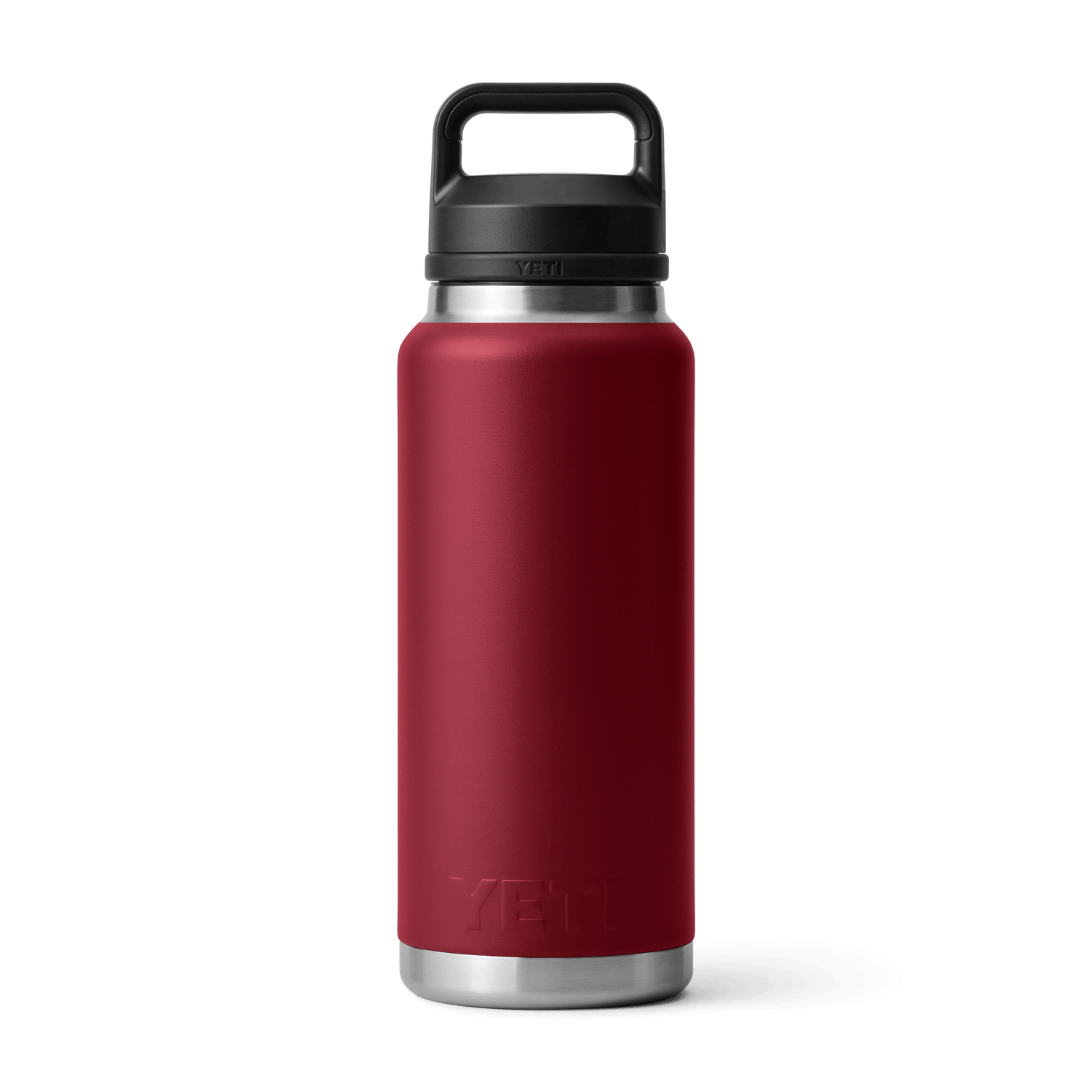 YETI Rambler® 36 oz Flasche mit Chug-Verschluss (1065 ml) Harvest Red